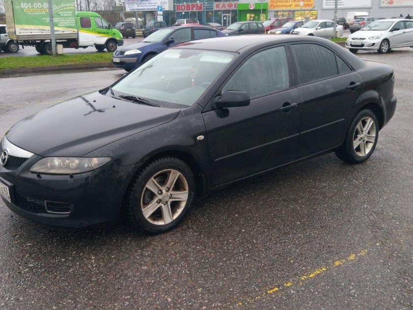 Mazda 6 gg тонированная