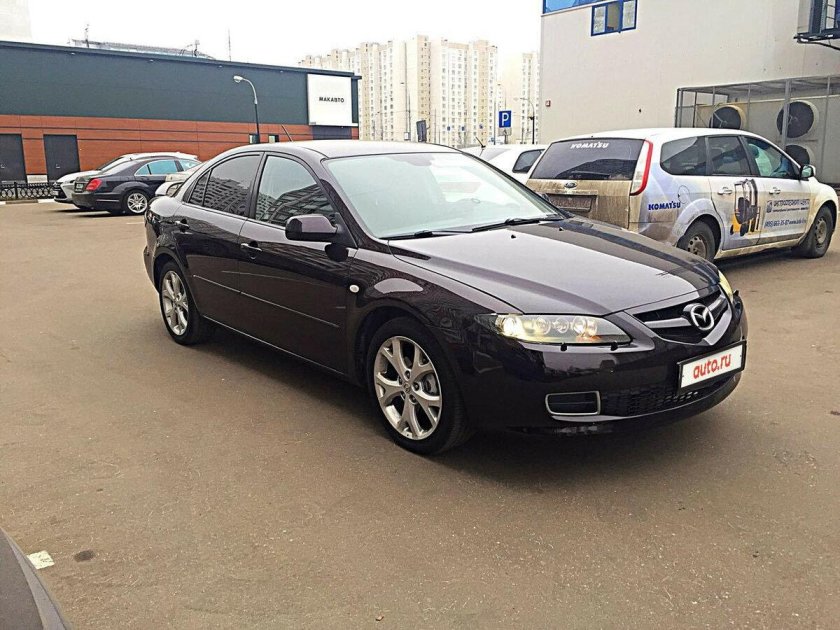 Мазда 6 лифтбэк 2006г фото
