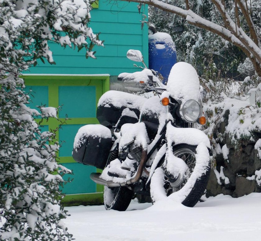 Подготовка мотоцикла к зиме
