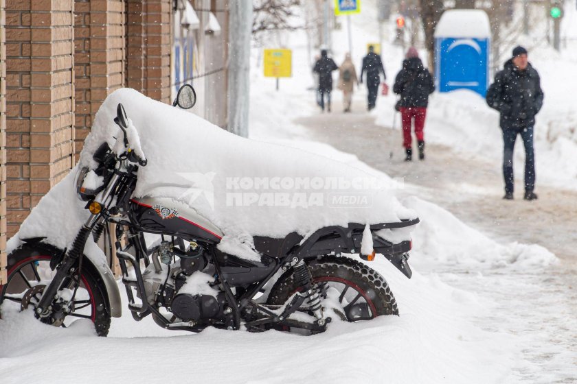 Приехал новый мотик