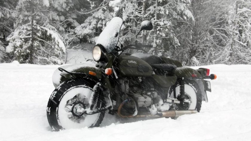 Мотоцикл Урал патруль 2wd