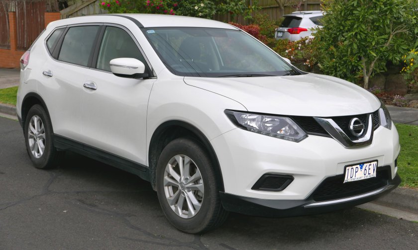 Nissan x-Trail t32 белый