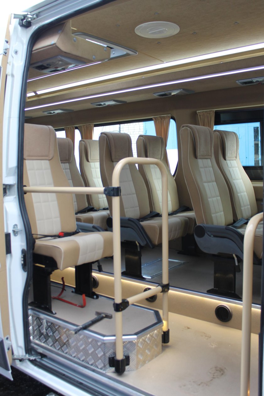 Citroen Jumper пассажирский салон