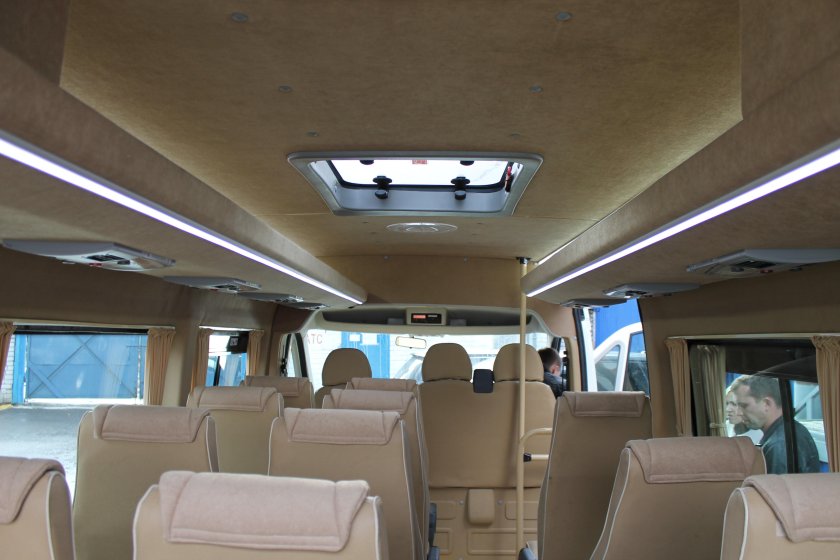 Citroen Jumper пассажирский салон