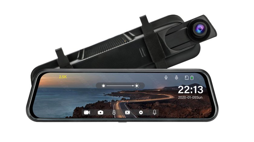 Jansite видеорегистратор зеркало антирадаром 3 в1