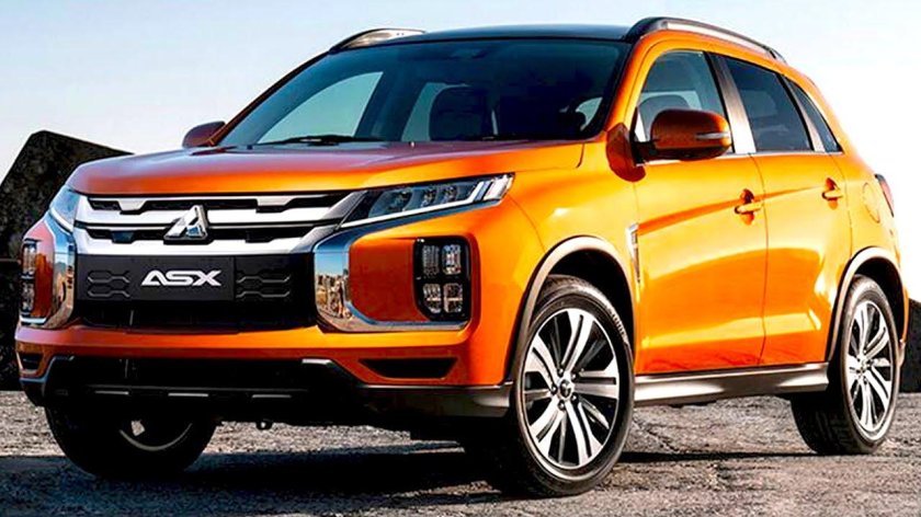 Mitsubishi ASX 2020 оранжевый