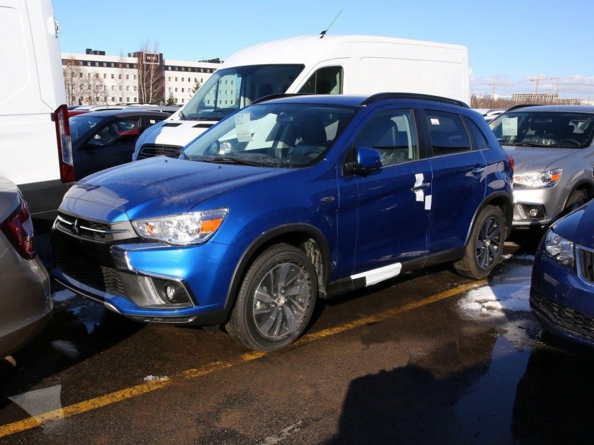 Серый ASX В ДТП