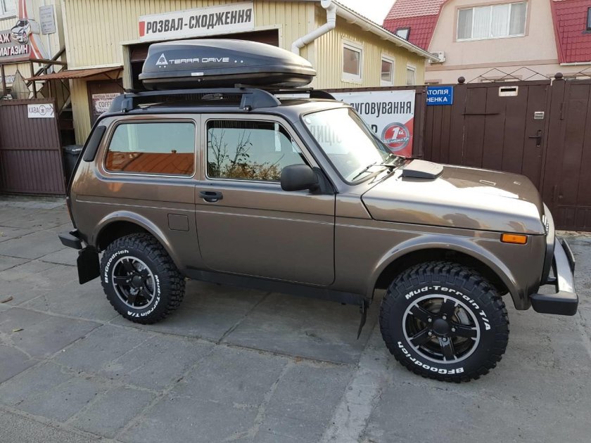 Рейлинги Нива Бронто