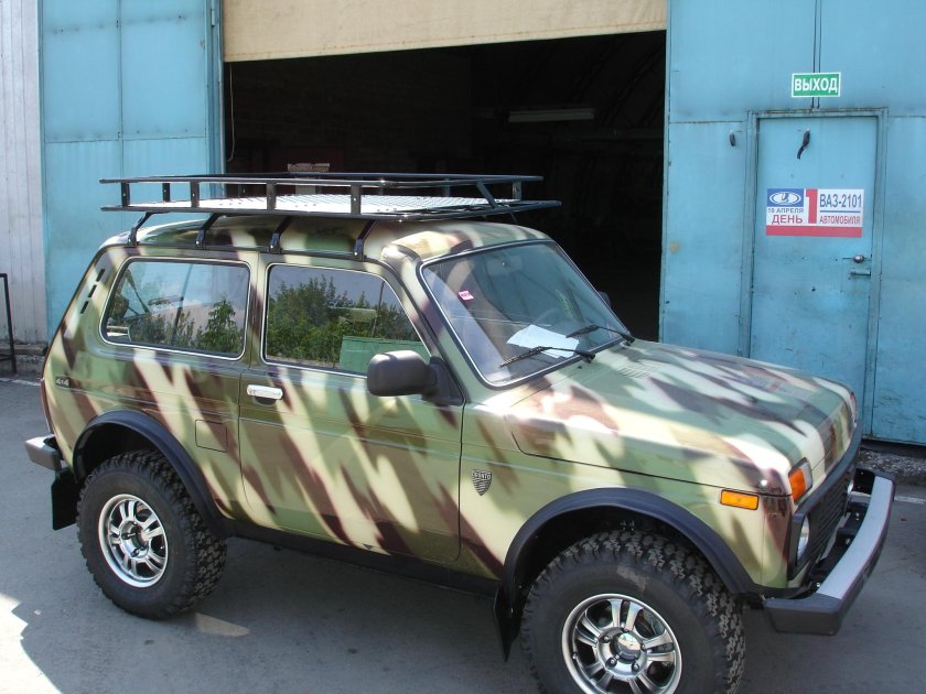 Нива Бронто багажник