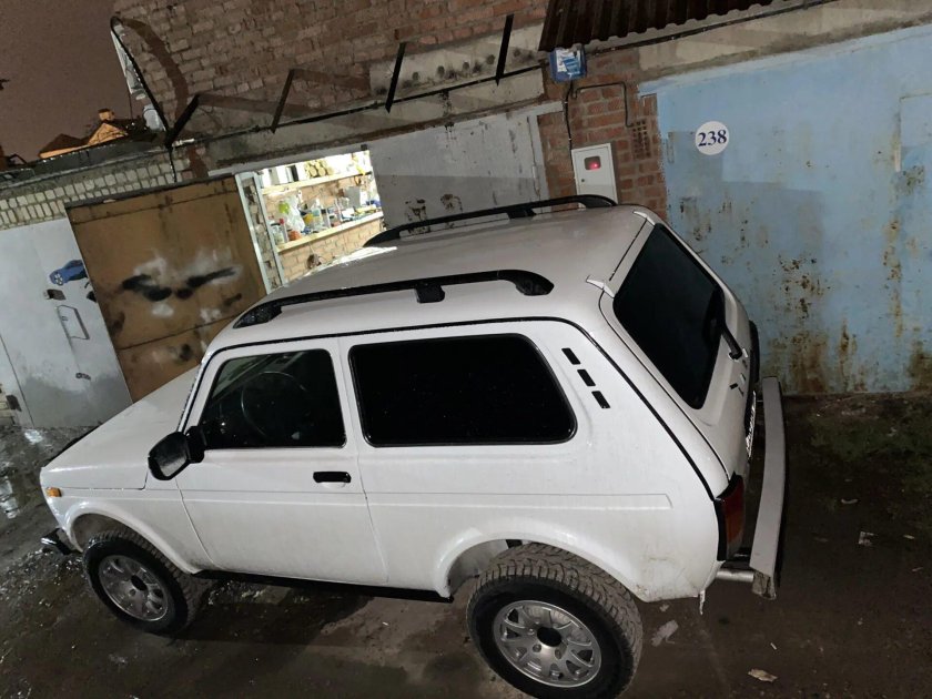 Рейлинги Нива 2121 Бронто