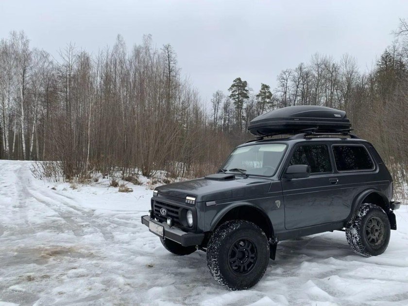 Рейлинги Нива 2121 Бронто