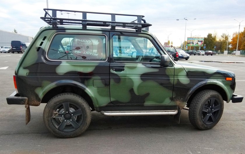 Нива Бронто багажник