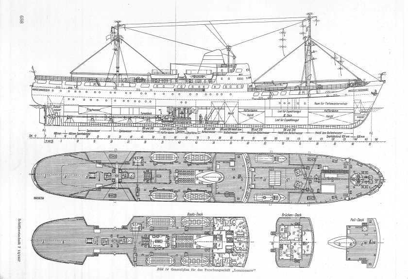 Научное судно Михаил Ломоносов