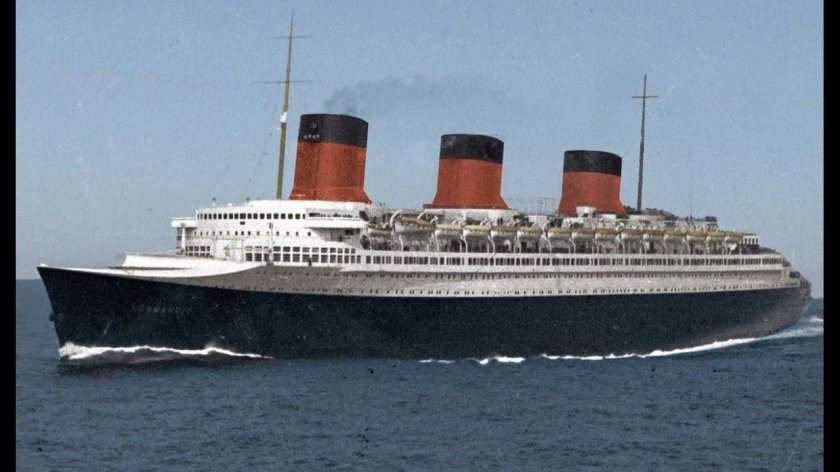 Пароход Нормандия 1935