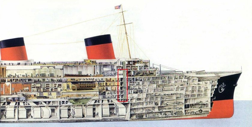 Пароход Нормандия 1935