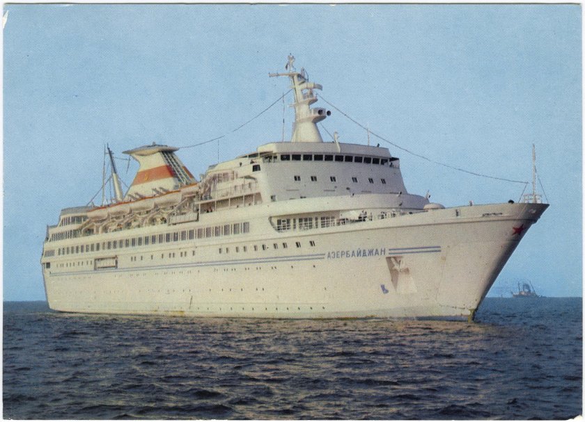 Теплоход Одесса ЧМП