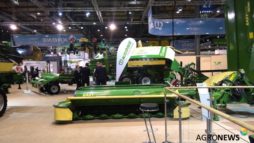 Выставка сельхозтехники в Ганновере