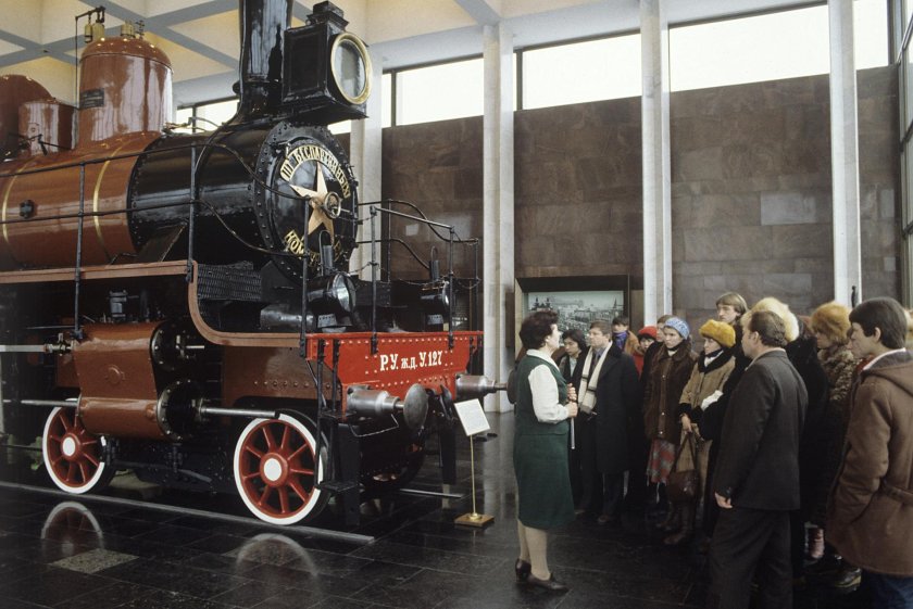 Траурный поезд Ленина музей