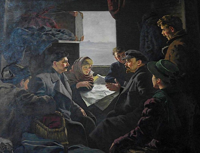 Приезд Ленина в Петроград в апреле 1917