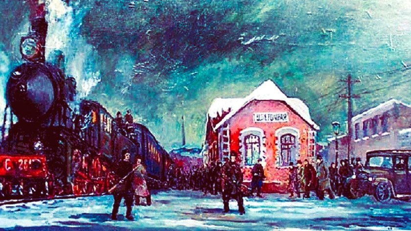 Советское правительство переехало из Петрограда в Москву.