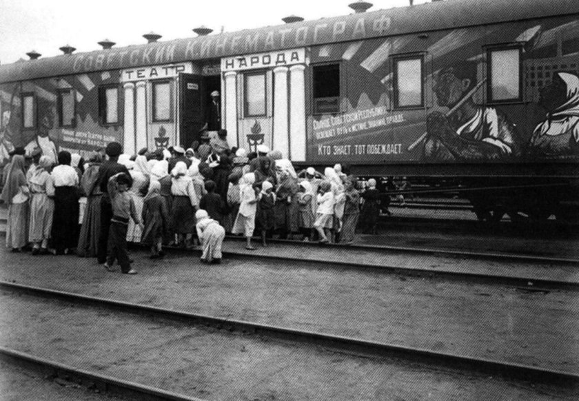 Агитпоезд имени Ленина 1919