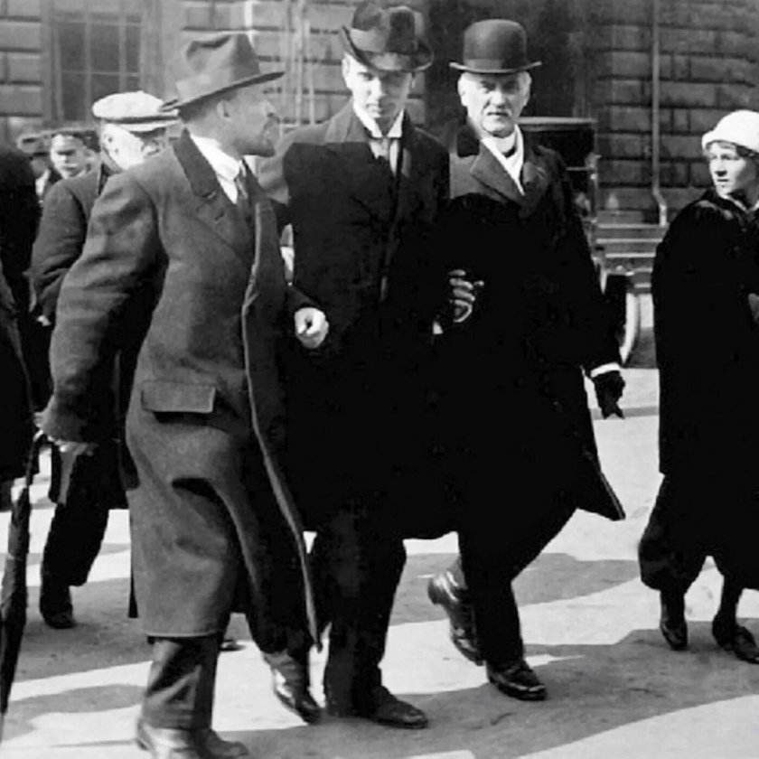 Ленин в Стокгольме апрель 1917