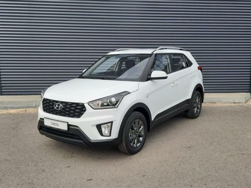 Hyundai Creta 2021 белая