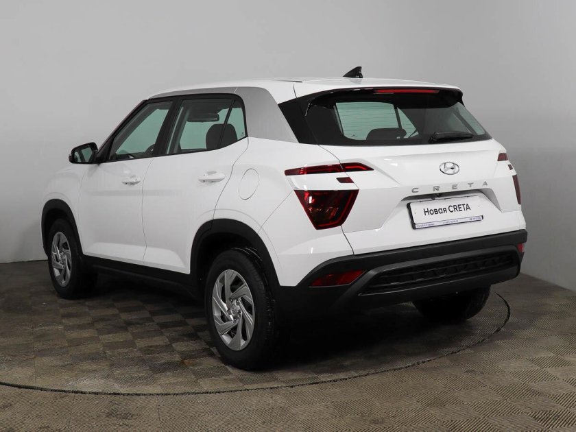 Hyundai Creta 2021 белая