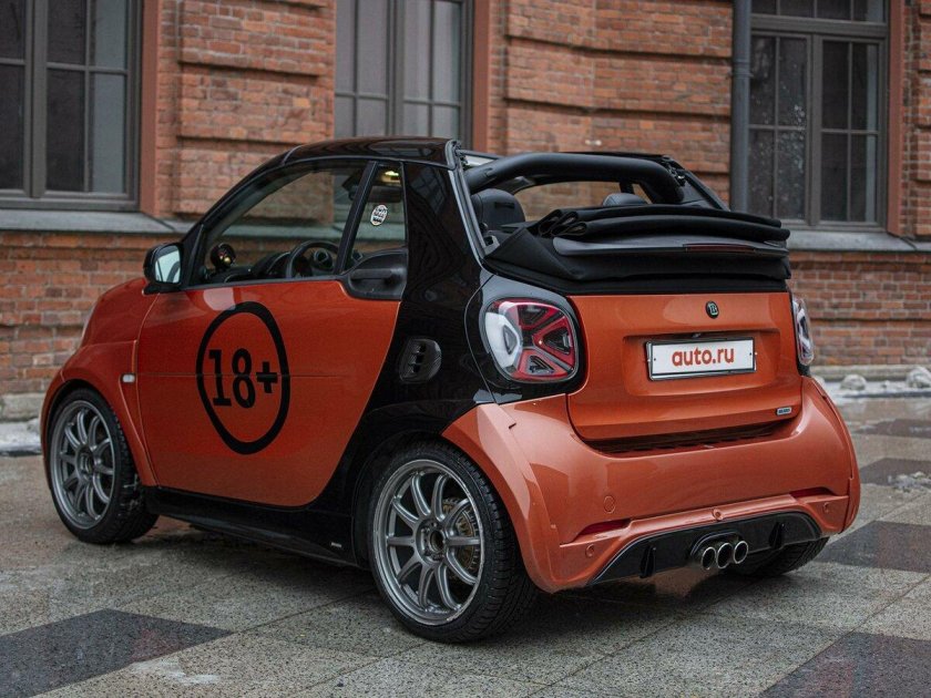 Двухдверный смарт автомобиль