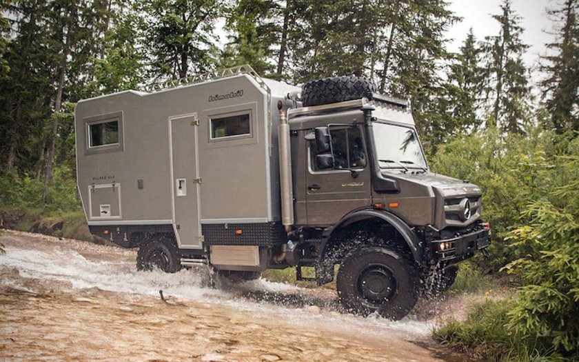 Мерседес Унимог кемпер