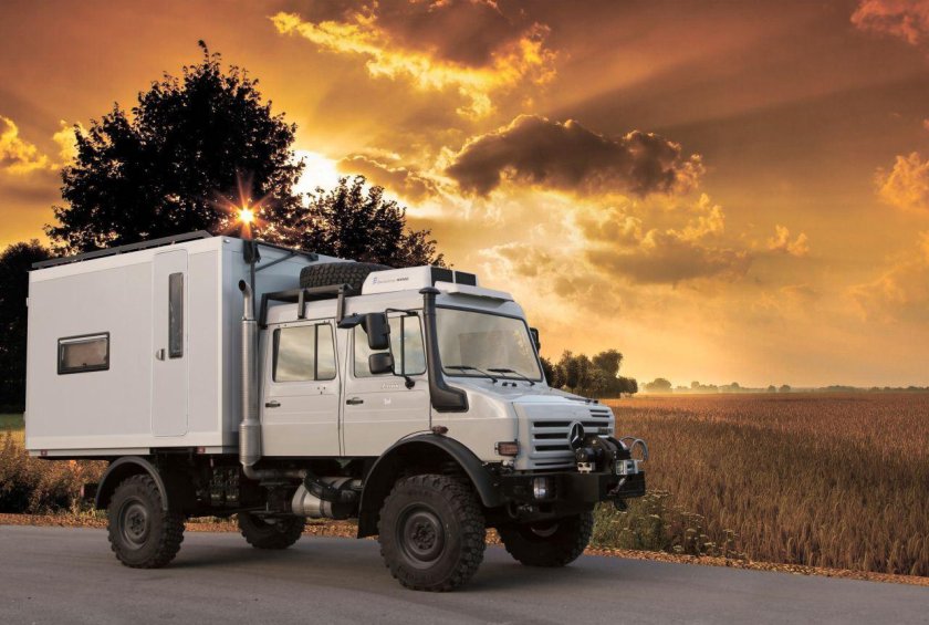 Унимог 6х6 автодом