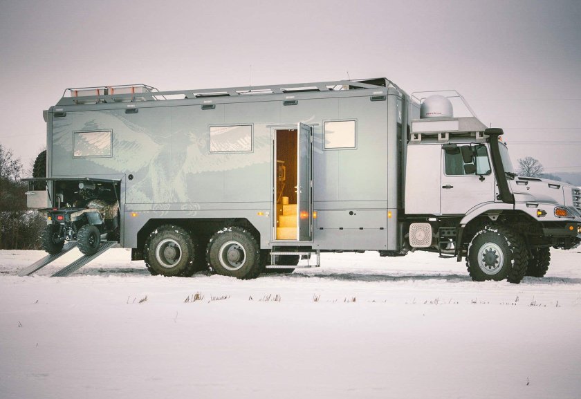 Mercedes Benz Zetros 6x6 автодом