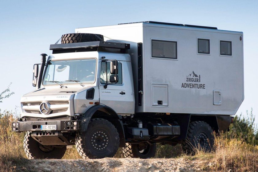 Мерседес Унимог кемпер
