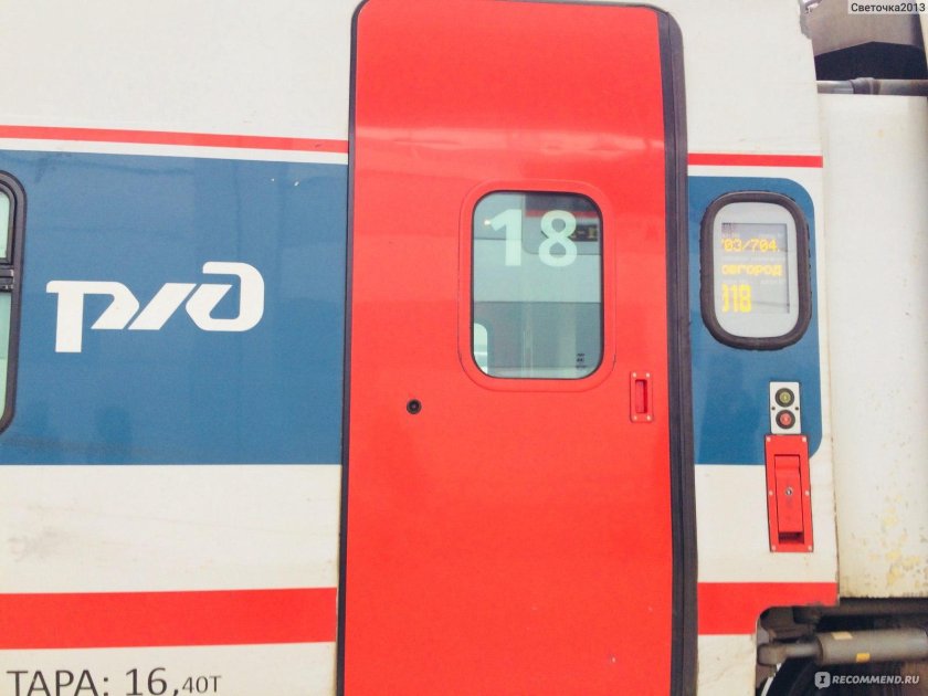 Поезд Стриж фото снаружи