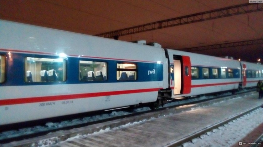 Поезд Стриж Санкт Петербург 713й