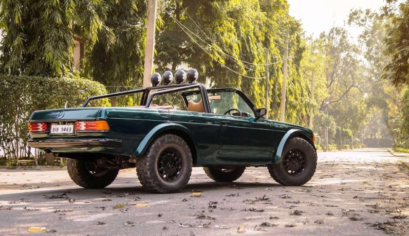 Mercedes Benz w123 внедорожник