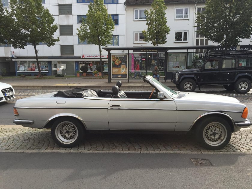 Mercedes-Benz w123 кабриолет