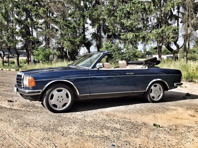 Мерседес 123 кабриолет
