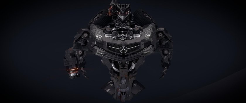 Автобот Мерседес e550