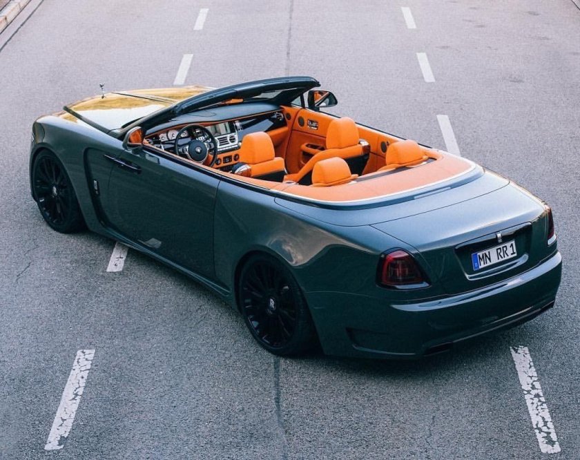Rolls Royce Dawn кабриолет