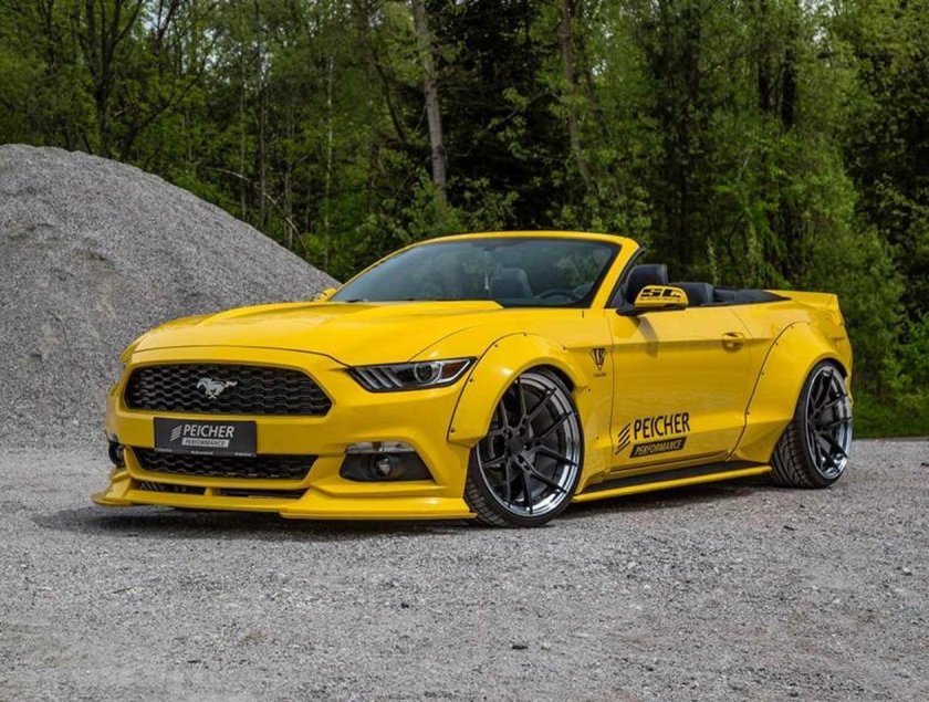 Ford Mustang в обвесе