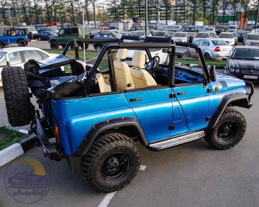 УАЗ 469 без крыши