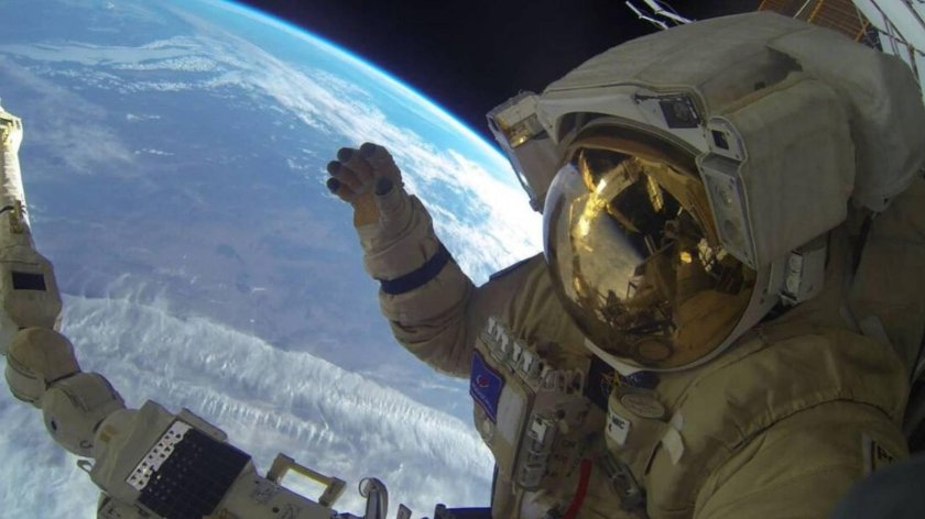 Космонавты Сергей Прокопьев и Дмитрий Петелин