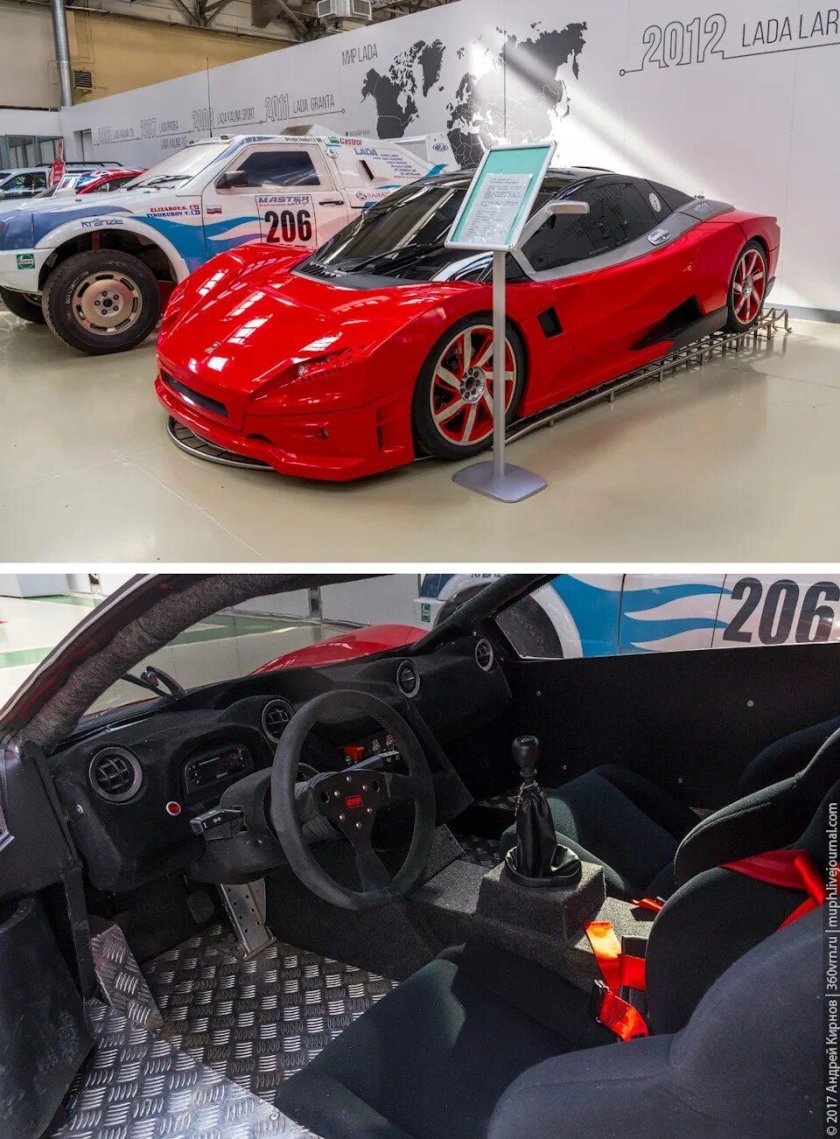 Суперкар Lada Revolution 3