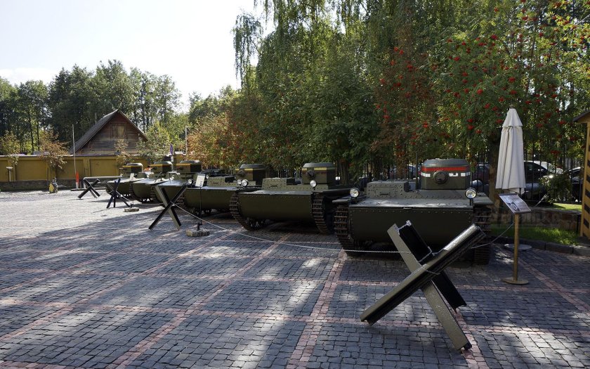 Музей Задорожного Военная техника
