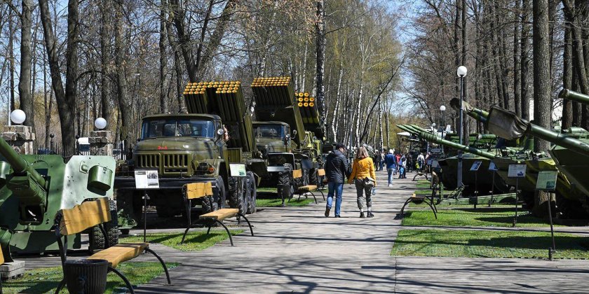 Музей на Ильинском шоссе военной техники
