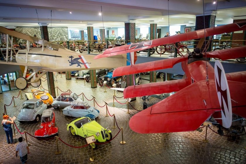 Экспозиция Авиация в музее Задорожного