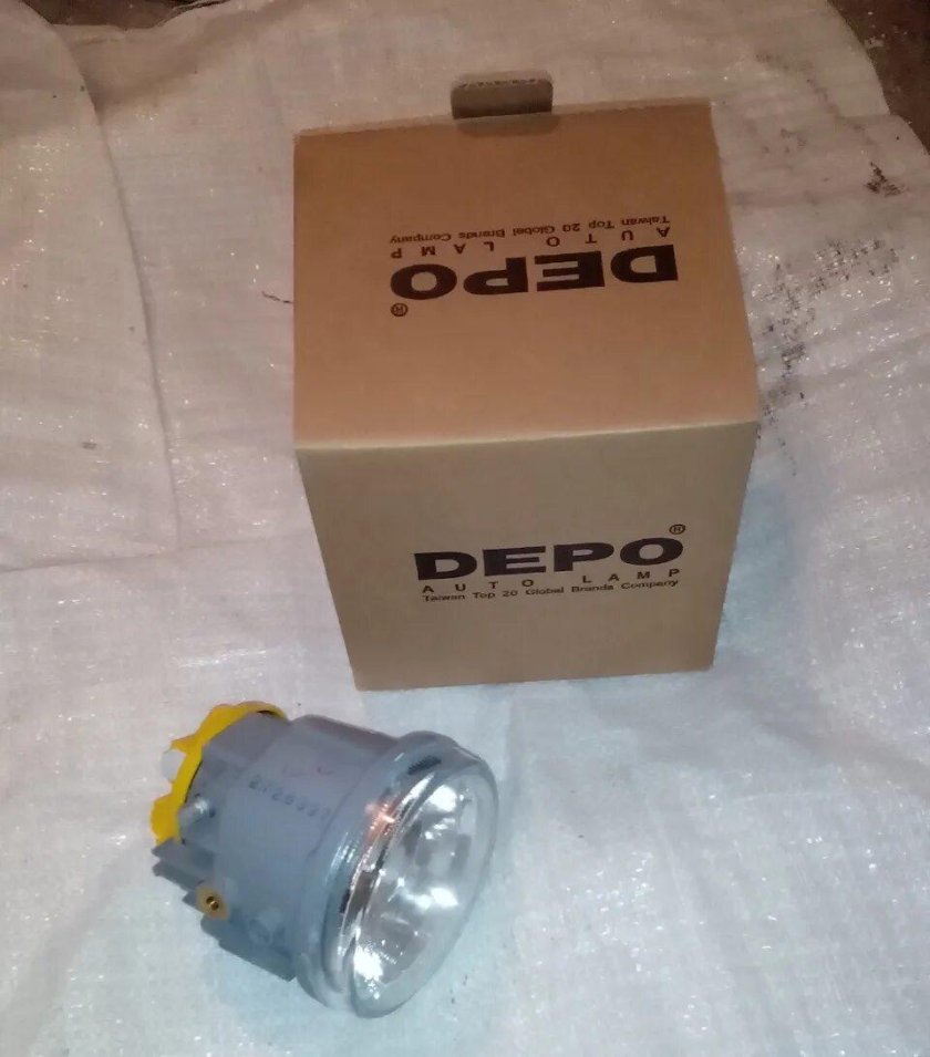 Фара противотуманная Ситроен с4 диодная сат