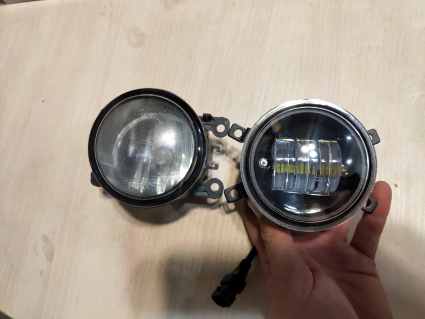 Светодиодные ПТФ Citroen c4