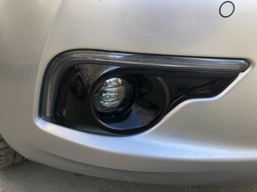 Накладка ПТФ Ситроен ds4